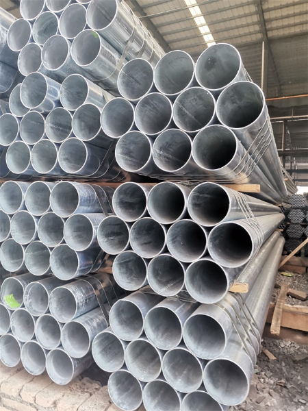 友发热镀锌钢管_污水处理厂用防腐管